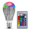 Żarówka LED RGB zmieniająca kolory 16 kolorów 5 trybów 5W + pilot Royal Catering