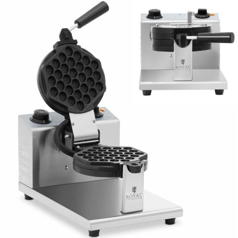 Gofrownica bąbelkowa śr. 17 cm 1200 W Royal Catering