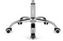 Krzesło obrotowe GLORIA OFFICE LIGHT GREY VELVET II GATUNEK Lugano