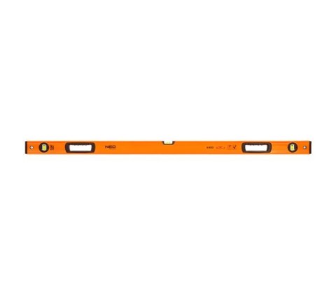 POZIOMNICA ALUMINIOWA S 400 3 LIBELLE 2 UCHWYTY 120CM NEO
