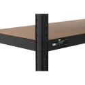Regał magazynowy metalowy 5 półek 875 kg 90 x 40 x 180 cm szaroniebieski 2 szt. MSW