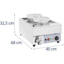 Bemar elektryczny podgrzewacz stacja do zupy fondue czekolady 1500 W 2 x 7 l Royal Catering