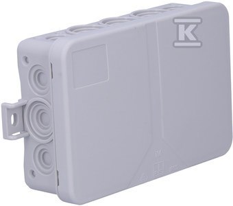 I 16-L 130X85X37 IP55 SZARA PUSTA SPELSBERG