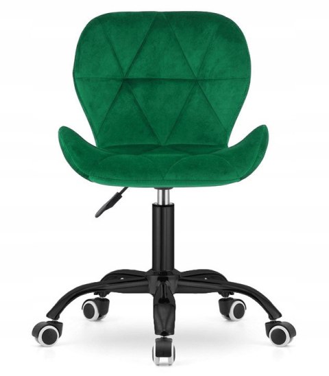 Krzesło obrotowe VASTO OFFICE VELVET GREEN SMOKE Lugano Krzesło obrotowe VASTO OFFICE VELVET GREEN SMOKE Lugano