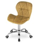 Krzesło obrotowe VASTO OFFICE VELVET SAND Lugano