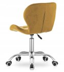 Krzesło obrotowe VASTO OFFICE VELVET SAND Lugano