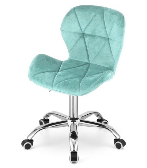 Krzesło obrotowe VASTO OFFICE VELVET MINT Lugano Krzesło obrotowe VASTO OFFICE VELVET MINT Lugano