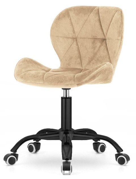 Krzesło obrotowe VASTO OFFICE VELVET SAND SMOKE Lugano Krzesło obrotowe VASTO OFFICE VELVET SAND SMOKE Lugano