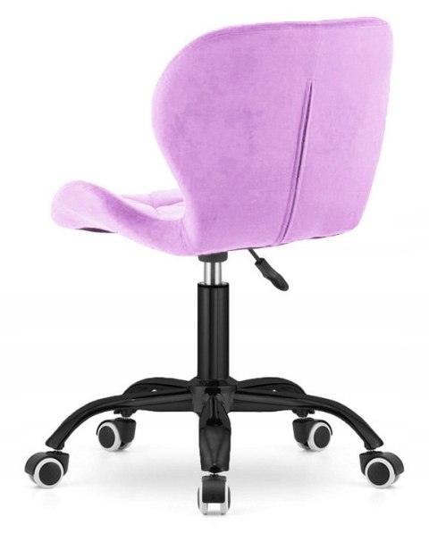 Krzesło obrotowe VASTO OFFICE VELVET VIOLET SMOKE Lugano Krzesło obrotowe VASTO OFFICE VELVET VIOLET SMOKE Lugano
