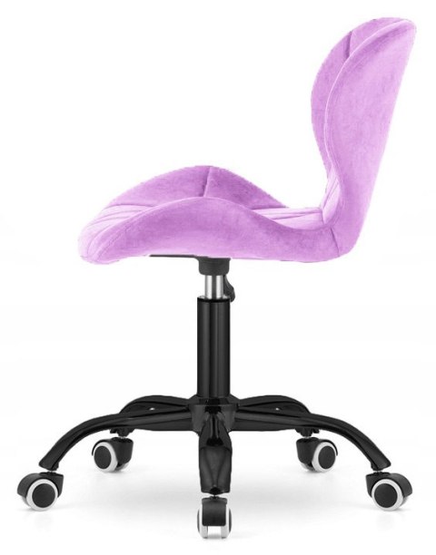 Krzesło obrotowe VASTO OFFICE VELVET VIOLET SMOKE Lugano Krzesło obrotowe VASTO OFFICE VELVET VIOLET SMOKE Lugano