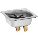 Myjka płuczka barowa ze zlewem do szklanek 20-110 mm STAL Royal Catering