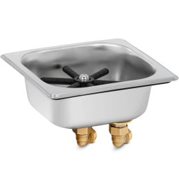 Myjka płuczka barowa ze zlewem do szklanek 20-110 mm STAL Royal Catering