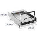 Opiekacz toster do bułek do hamburgerów 320 x 440 cm 0-250 C 2400 W Royal Catering