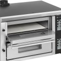 Piec do pizzy elektryczny z szamotem na 8 pizz śr. 33 cm 400 V 8400 W Royal Catering