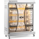Rożen gazowy opiekacz 6 szpikulców na 36 kurczaków 22 kW Royal Catering