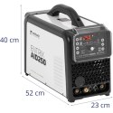 Spawarka do aluminium stali miedzi TIG AC/DC MMA 2T 4T 250 A Welbach