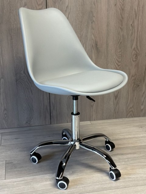 Krzesło obrotowe MONZA OFFICE LIGHT GREY PU Lugano Krzesło obrotowe MONZA OFFICE LIGHT GREY PU Lugano