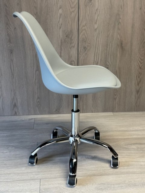 Krzesło obrotowe MONZA OFFICE LIGHT GREY PU Lugano Krzesło obrotowe MONZA OFFICE LIGHT GREY PU Lugano