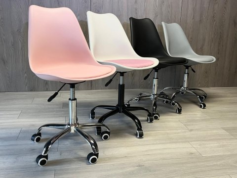 Krzesło obrotowe MONZA OFFICE LIGHT GREY PU Lugano Krzesło obrotowe MONZA OFFICE LIGHT GREY PU Lugano