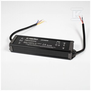 ZASILACZ WODOOD.LLG 12V IP67 5A 60W NEXTEC