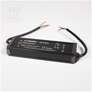 ZASILACZ WODOOD.LLG 12V IP67 8,3A 100W NEXTEC