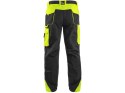 SPODNIE CXS DO PASA SIRIUS BRIGHTON CZARNO-ŻÓŁTE ROZM.48 CXS