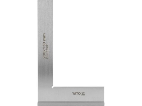 KĄTOWNIK ŚLUSARSKI ZE STOPKĄ 200*130MM YATO