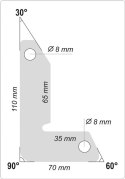 MAGNETYCZNE UCHWYTY SPAWALNICZE 32 KG 2 SZTUKI YATO