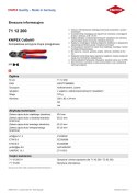 SZCZYPCE TNĄCE PRZEGUBOWE ZE SPRĘŻYNĄ COBOLT 200MM KNIPEX