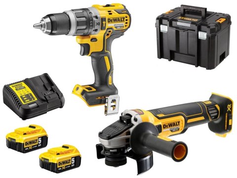 ZEST. ELEKTRONARZĘDZI AKUM. DCD796+DCG405 2*5.0AH DEWALT ZEST. ELEKTRONARZĘDZI AKUM. DCD796+DCG405 2*5.0AH DEWALT
