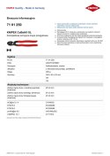 SZCZYPCE TNĄCE PRZEGUBOWE COBOLT XL 250MM KNIPEX