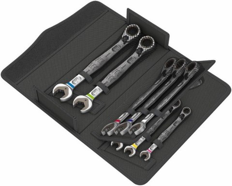 ZESTAW KLUCZY PŁASKO-OCZKOWYCH 6001 JOKER SWITCH 11SZT. WERA