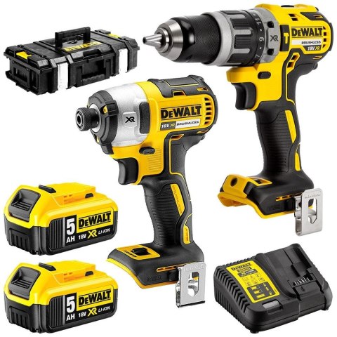 ZESTAW NARZĘDZI DCD796+DCF887 2*5,0AH DEWALT ZESTAW NARZĘDZI DCD796+DCF887 2*5,0AH DEWALT