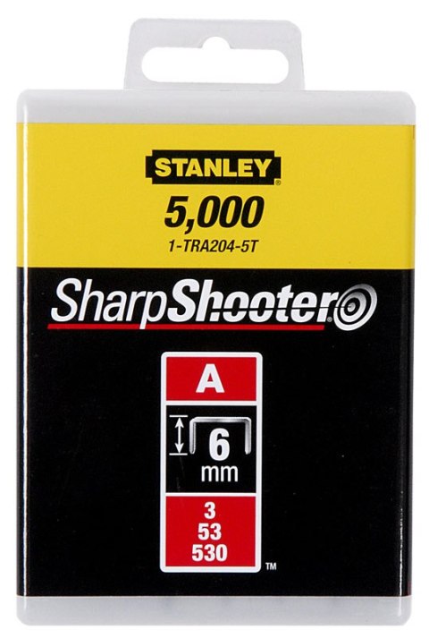 ZSZYWKA TYP A 5/53/530 LD 5,000SZT 8MM STANLEY ZSZYWKA TYP A 5/53/530 LD 5,000SZT 8MM STANLEY