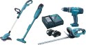 ZESTAW COMB 18V DUR181+DHP453+DUH253+DCL180 2*3.0AH MAKITA