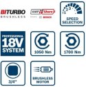 KLUCZ UDAROWY AKUMULATOROWY 3/4'' GDS 18V-1050H 0*AH BOSCH