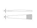PĘSETA PROSTA 120MM KNIPEX