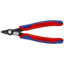 SZCZYPCE TNĄCE BOCZNE ZE SPRĘŻYNKĄ IZOLOWANE 125MM KNIPEX