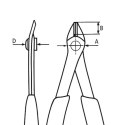SZCZYPCE TNĄCE BOCZNE ZE SPRĘŻYNKĄ IZOLOWANE 125MM KNIPEX