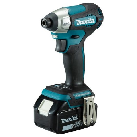 ZAKRĘTARKA UDAROWA AKUMULATOROWA 1/4'' 140NM 18V 2*3.0AH MAKITA
