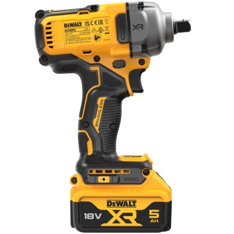 AKUMULATOROWY KLUCZ UDAROWY 1/2' XR 18V 2*5.0 AH 812 NM DEWALT AKUMULATOROWY KLUCZ UDAROWY 1/2' XR 18V 2*5.0 AH 812 NM DEWALT