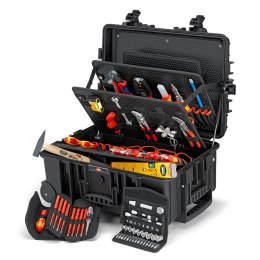 WALIZKA NARZĘDZIOWA ''ROBUST45 MOVE'' Z WYPOSAŻENIEM 63SZT. KNIPEX