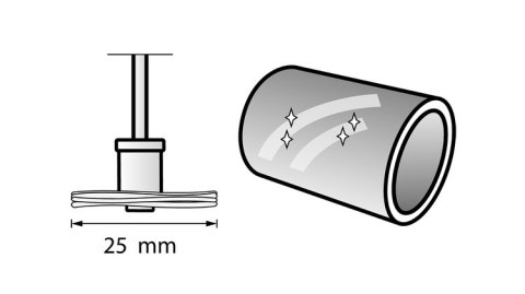 TARCZA POLERSKA SCLIC FILC DREMEL TARCZA POLERSKA SCLIC FILC DREMEL