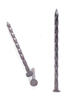 GWOŹDZIE KWADRATOWE SKRĘCANE OCYNKOWANE 3.0*40MM METALURGIA