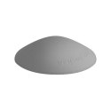 ODBOJNIK DRZWIOWY PLASTIKOWY FI 50MM , H 12MM BIAŁY HSI