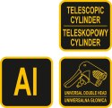 TELESKOPOWA POMPKA ALUMINIOWA VOREL