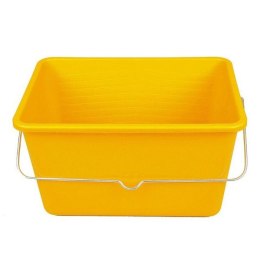 WIADRO MALARSKIE PLASTIKOWE ŻÓŁTE 12L KAEM