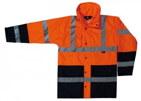 KURTKA OSTRZEGAWCZA POMARAŃCZOWO-GRANATOWA XXXL VIZWELL KURTKA OSTRZEGAWCZA POMARAŃCZOWO-GRANATOWA XXXL VIZWELL