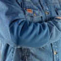 KURTKA JEANSOWA OCIEPLANA DENIM ROZM.. M NEO