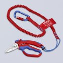 NOŻYCZKI KĄTOWE DLA ELEKTRYKÓW 160MM KNIPEX